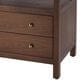 Butler Specialty Company Nora 2-Drawer Wide Nightstand with Open Shelf in Walnut, , large