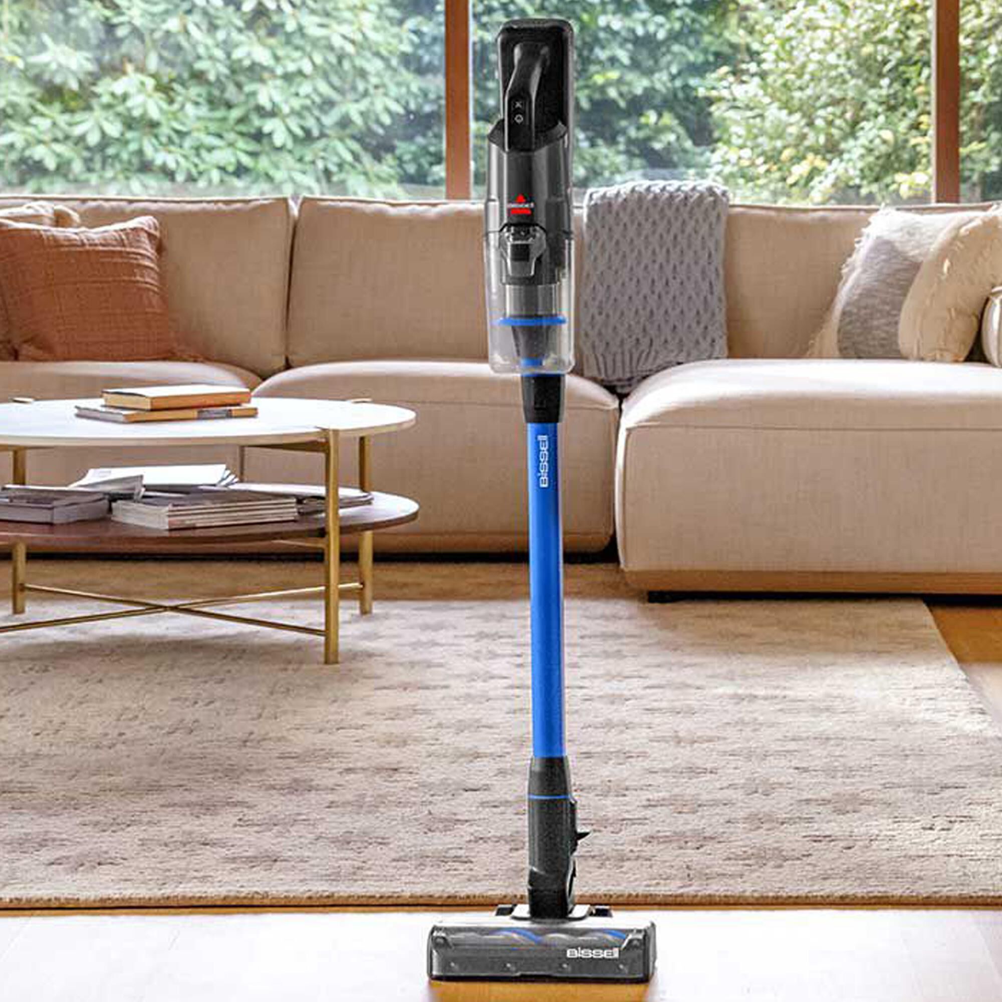 Bissell PowerClean FurFinder Stick Vacuum in Cobalt Blue and Black