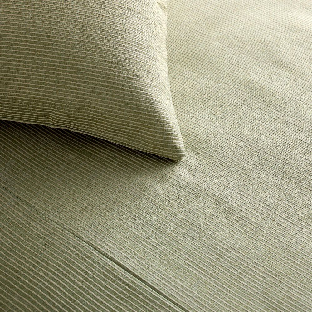 Ann Gish Lamina 22" x 22" Square Throw Pillow in Sage, , large