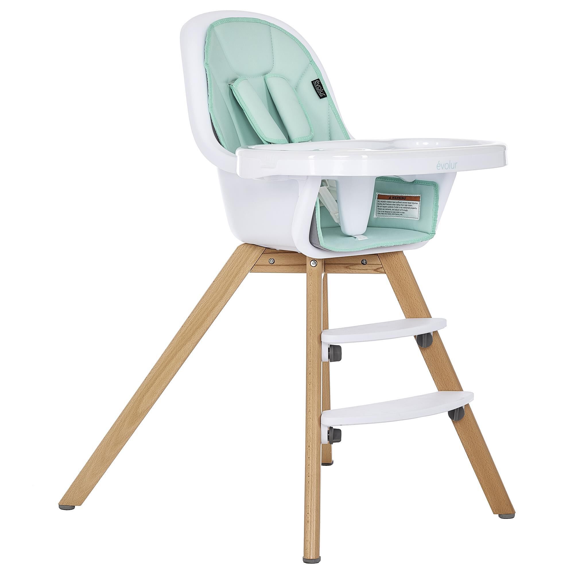 Evolur Zoodle High Chair in Mint NFM