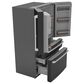 Cafe 22.3 Cu. Ft. 4-Door French Door Refrigerator in Matte Black, , large