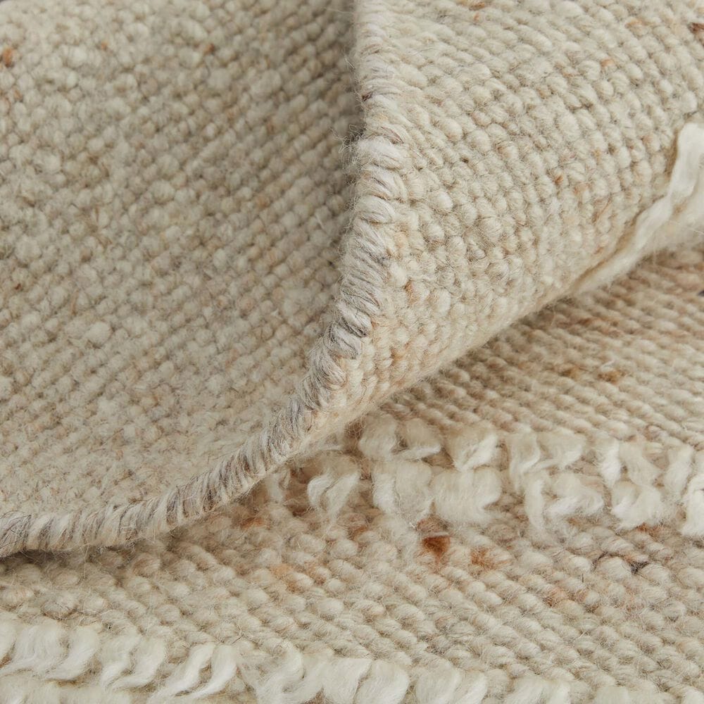 Feizy Ashby Striped 2&#39;6&quot; x 10&#39; Ivory and Beige Runner, , large