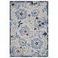 Nourison Aloha ALH17 3"6" x 5"6" Blue and Grey Indoor/Outdoor Area Rug, , large