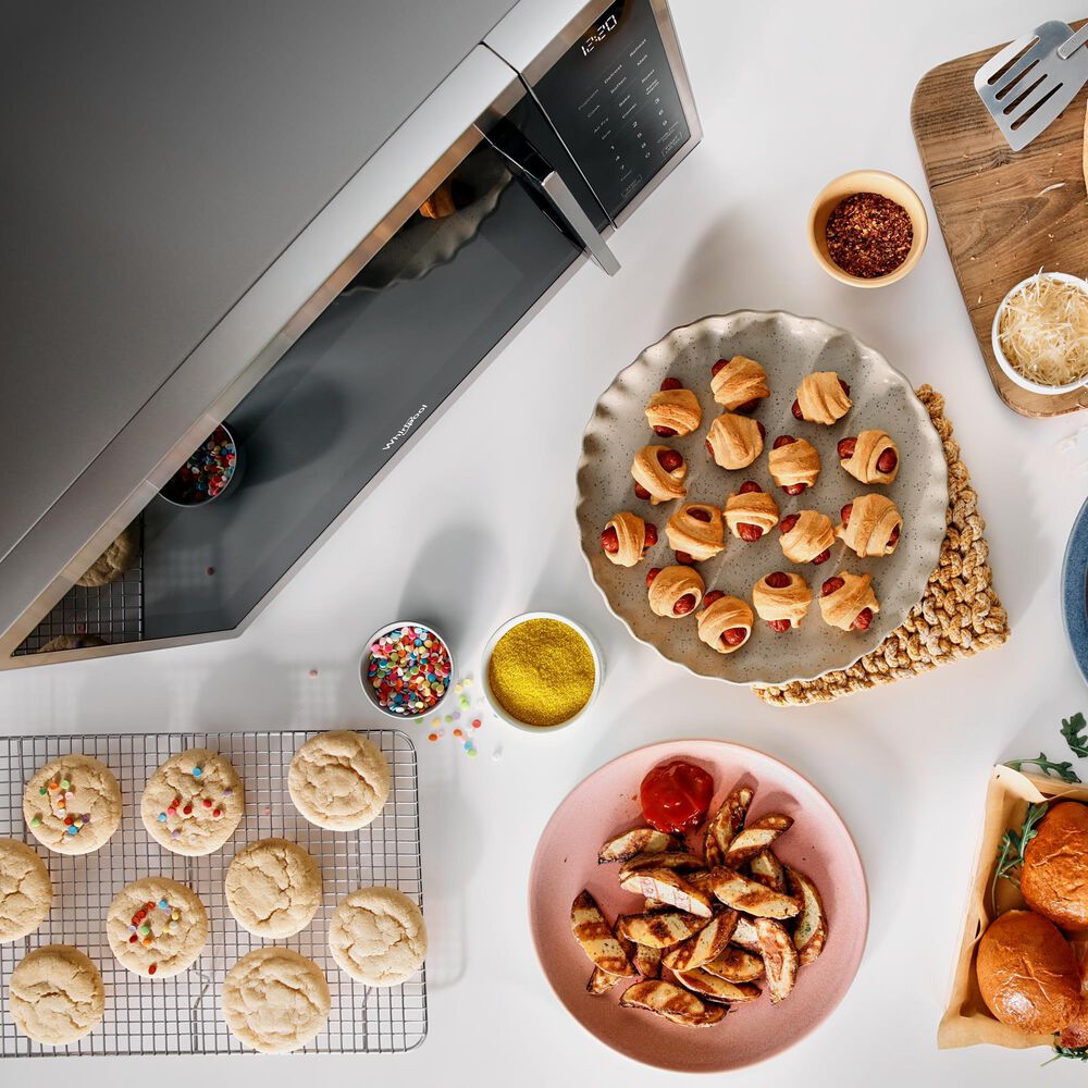 Whirlpool 1.0 Cu. Ft. Countertop Microwave with Air Fry in Stainless Steel, , large