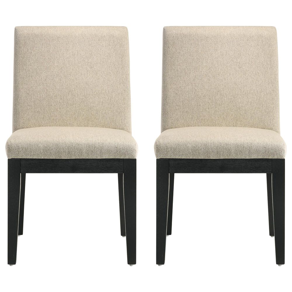 HOMLUX Side Chair in Ebony Black (Set of 2), , large