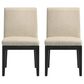 HOMLUX Side Chair in Ebony Black (Set of 2), , large