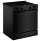Whirlpool 5.3 Cu. Ft. Slide-in Electric Range in Black, , large
