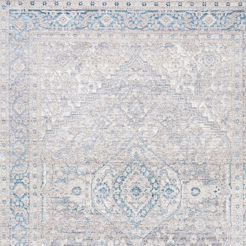 Safavieh Dream DRM411H 6&#39;7&quot; Round Grey and Blue Area Rug, , large