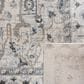 Safavieh Isabella 3" x 5" Light Gray and Gray Area Rug, , large