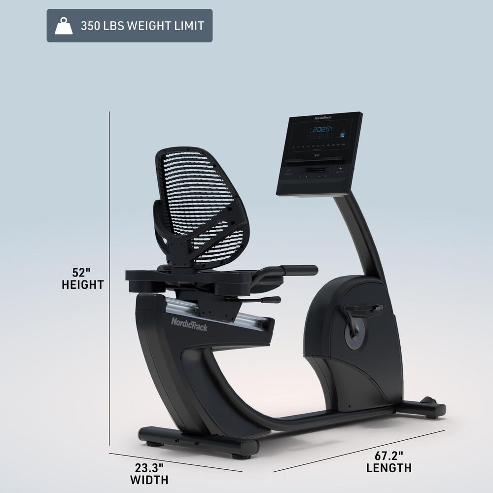 NordicTrack G LE Recumbent Bike for Recovery Rides, , large