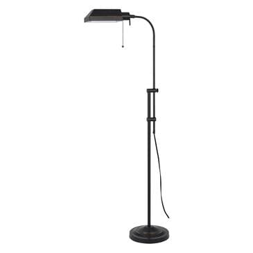 Cal Lighting Universal Collection Adjustable Pole Metal Floor Lamp in Dark Bronze, , large