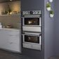 Hestan 30" Double Electric Wall Oven with Convection and TwinVection in Stainless Steel, , large