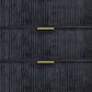 New Heritage Kailani 4-Piece King Bedroom Set in Black and Gold, , large