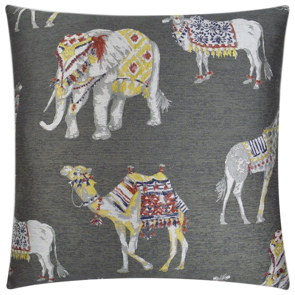 D.V.Kap Inc 24" Feather Down Decorative Throw Pillow in Animal Show, , large