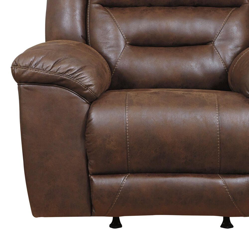 Ashley Stoneland Power Rocking Recliner in Chocolate, , large