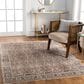 Surya Carlisle Oriental 5"3" x 7"9" Dusty Pink, Medium Brown, Light Gray, Pale Blue, Brown and Cream Area Rug, , large