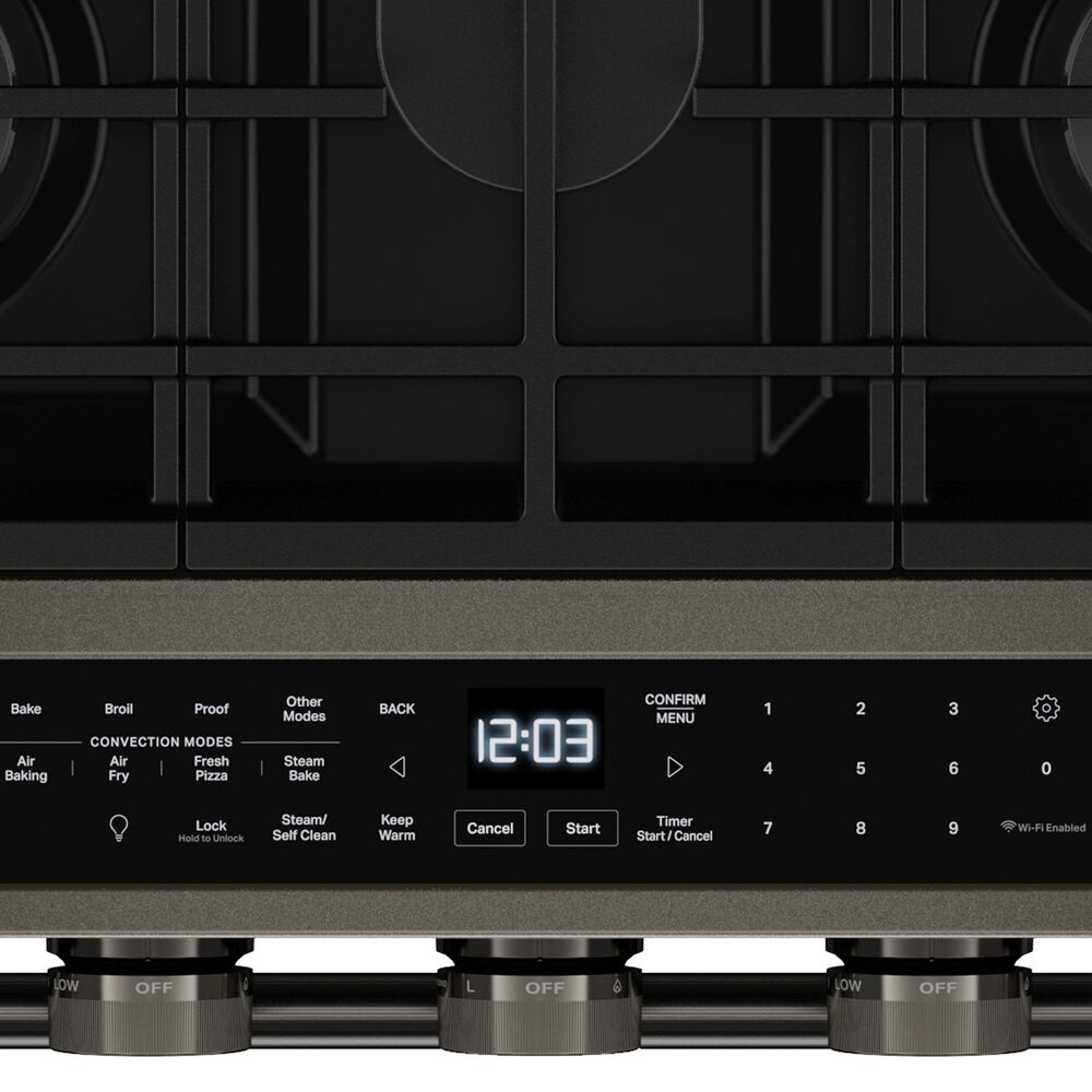 KitchenAid 5 Cu. Ft. Smart Slide-in Gas Range in Black Ore, , large