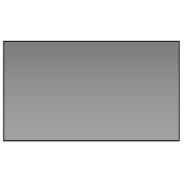EPV Screens DarkStar UST 2 eFinity 123" Light Rejecting Fixed Frame Projection Screen in Black, , large