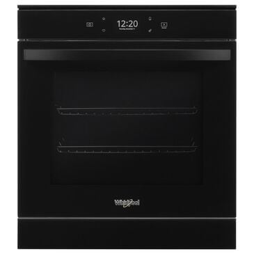 Whirlpool 24" Single Electric Wall Oven with Convection in Black, , large