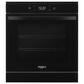 Whirlpool 24" Single Electric Wall Oven with Convection in Black, , large