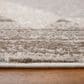 Feizy Vancouver Geometric 4" x 6" Beige and Brown Area Rug, , large