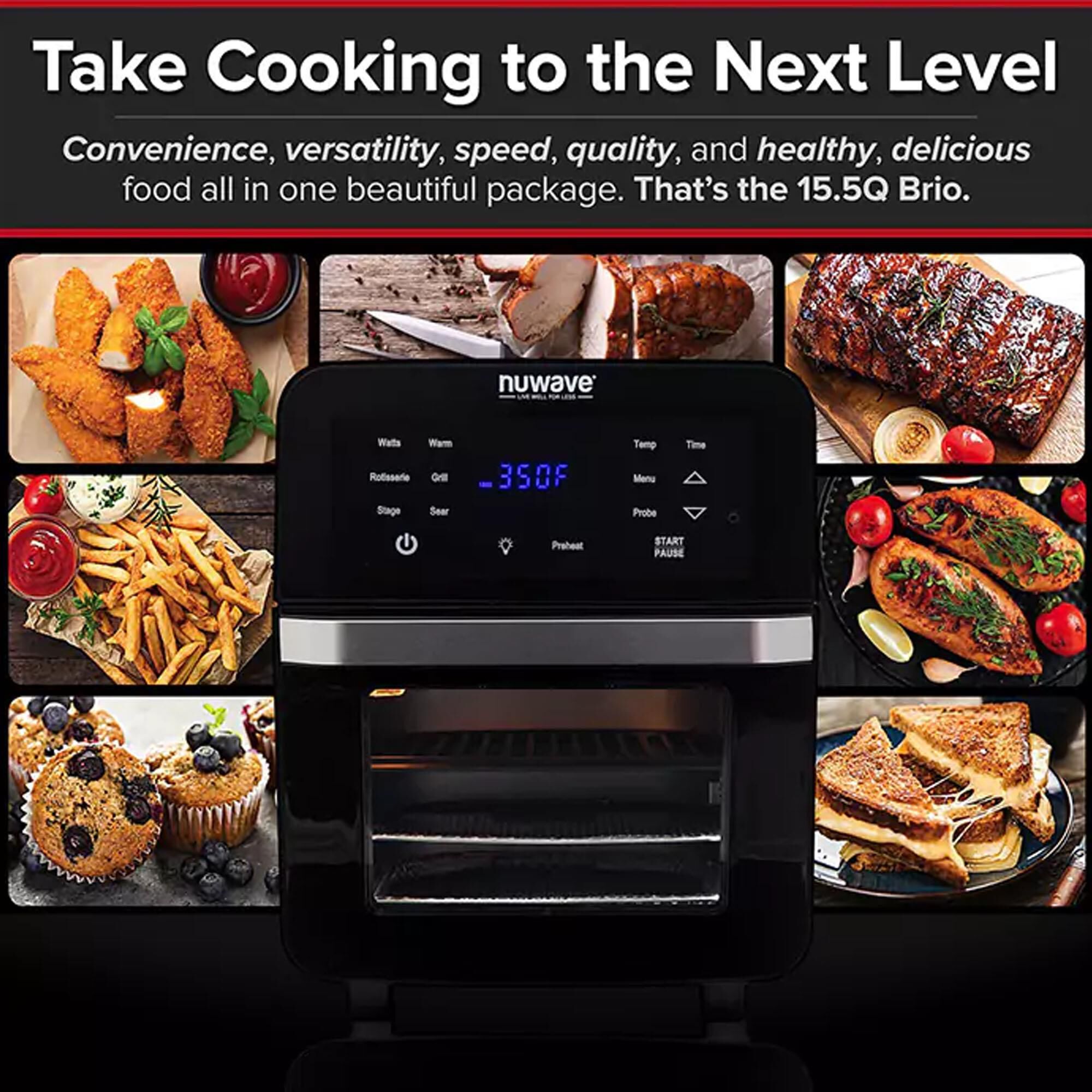 Nuwave brio air fryer clearance