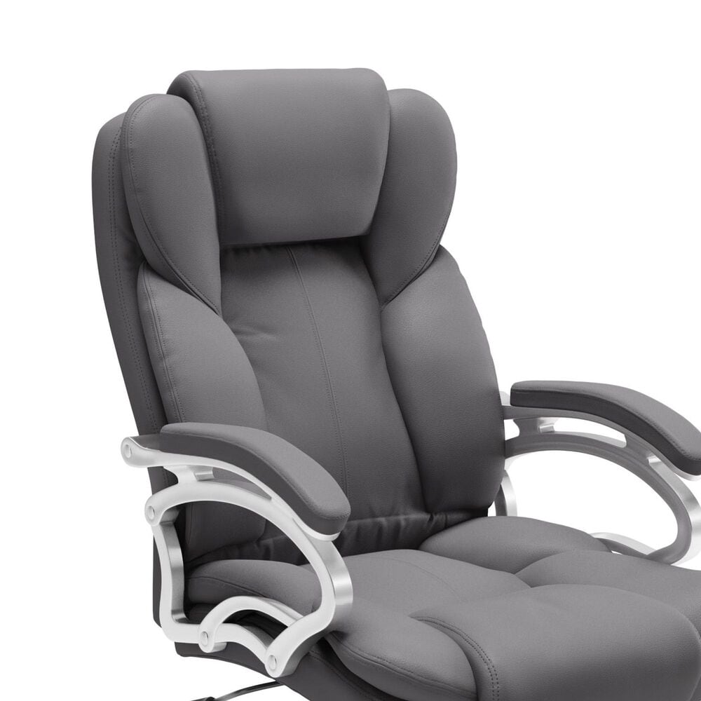 CorLiving Workspace Executive Office Chair in Steel Grey, , large
