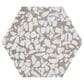 Soho Studio Riazza Hexagon Grigio 9" x 10" Porcelain Tile, , large