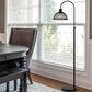 Cal Lighting Lewiston Adjustable Floor Lamp in Black, , large