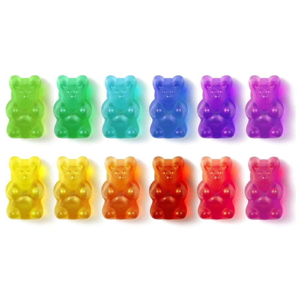 Mrs. Anderson&#39;s Gummy Worm and Bear Mold with Dropper Set in Dark Yellow, , large