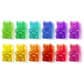 Mrs. Anderson"s Gummy Worm and Bear Mold with Dropper Set in Dark Yellow, , large