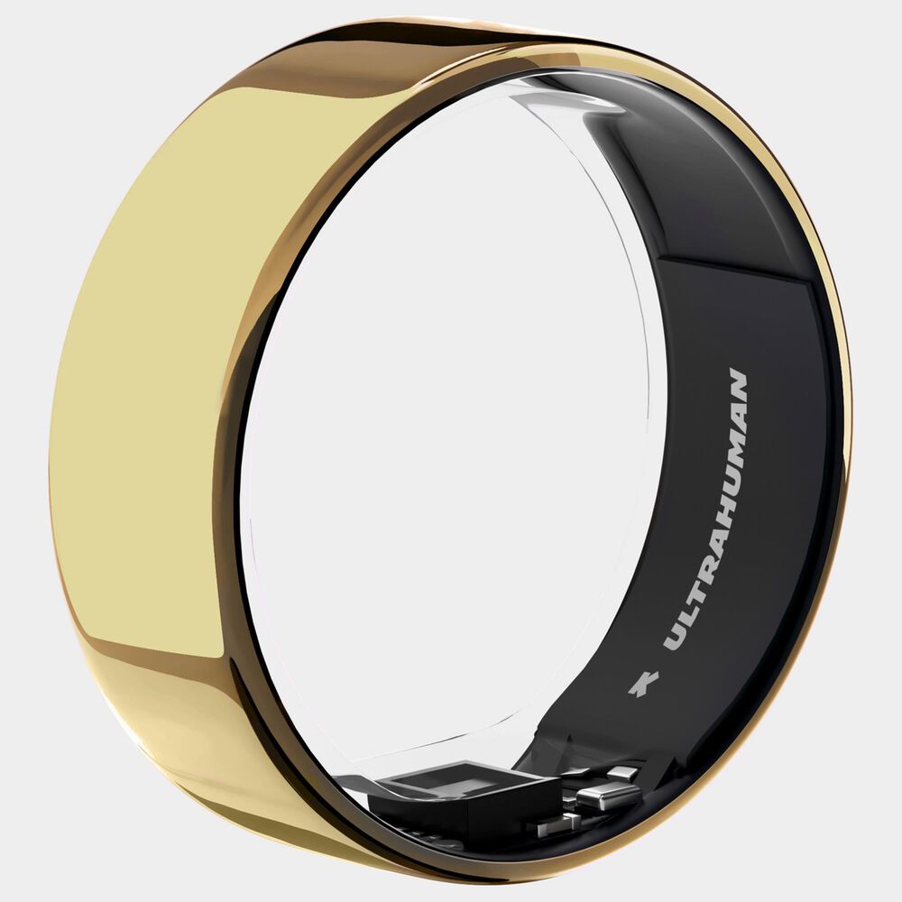 Ultrahuman Size 6 Activity Tracker Ring Air in Bionic Gold, , large
