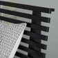 Ashley Danziar Queen Slat Panel Bed in Matte Black, , large