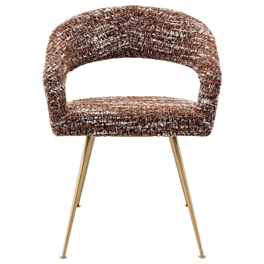Eichholtz Bravo Arm Chair in Brushed Brass, , large