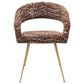 Eichholtz Bravo Arm Chair in Brushed Brass, , large