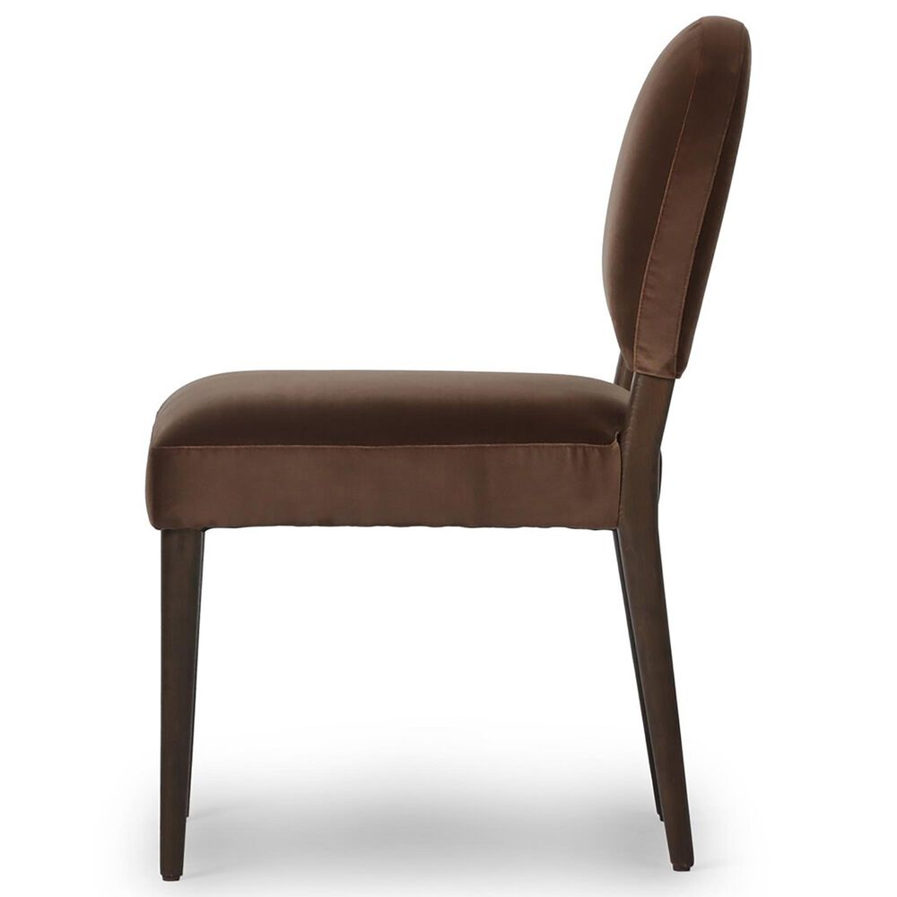 Four Hands Abilene Upholstered Side Chair in Sapphire Coco, , large