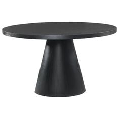 Mayberry Hill Portland Dining Table in Black - Table Only