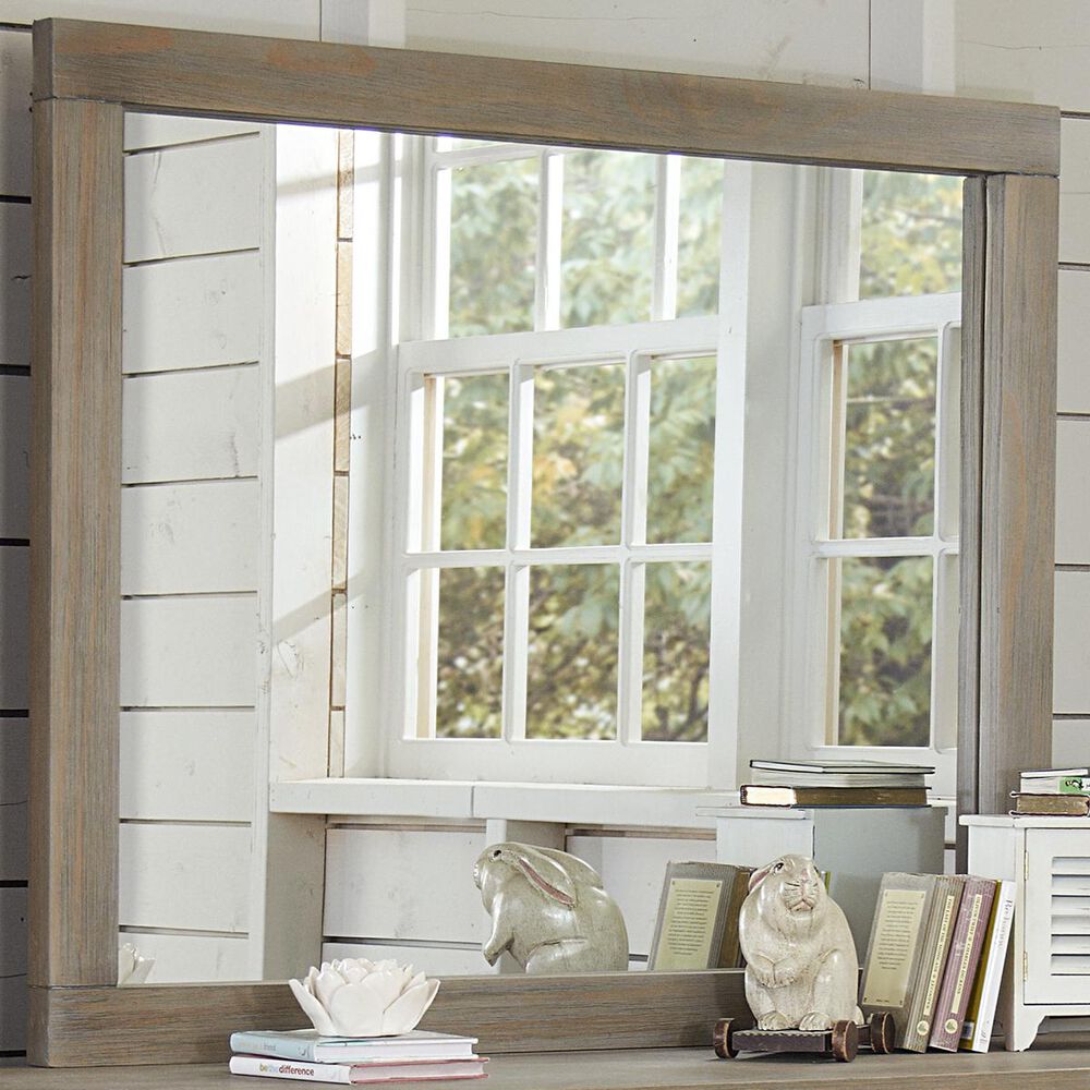 Richlands Furniture Highlands Mirror in Driftwood, , large