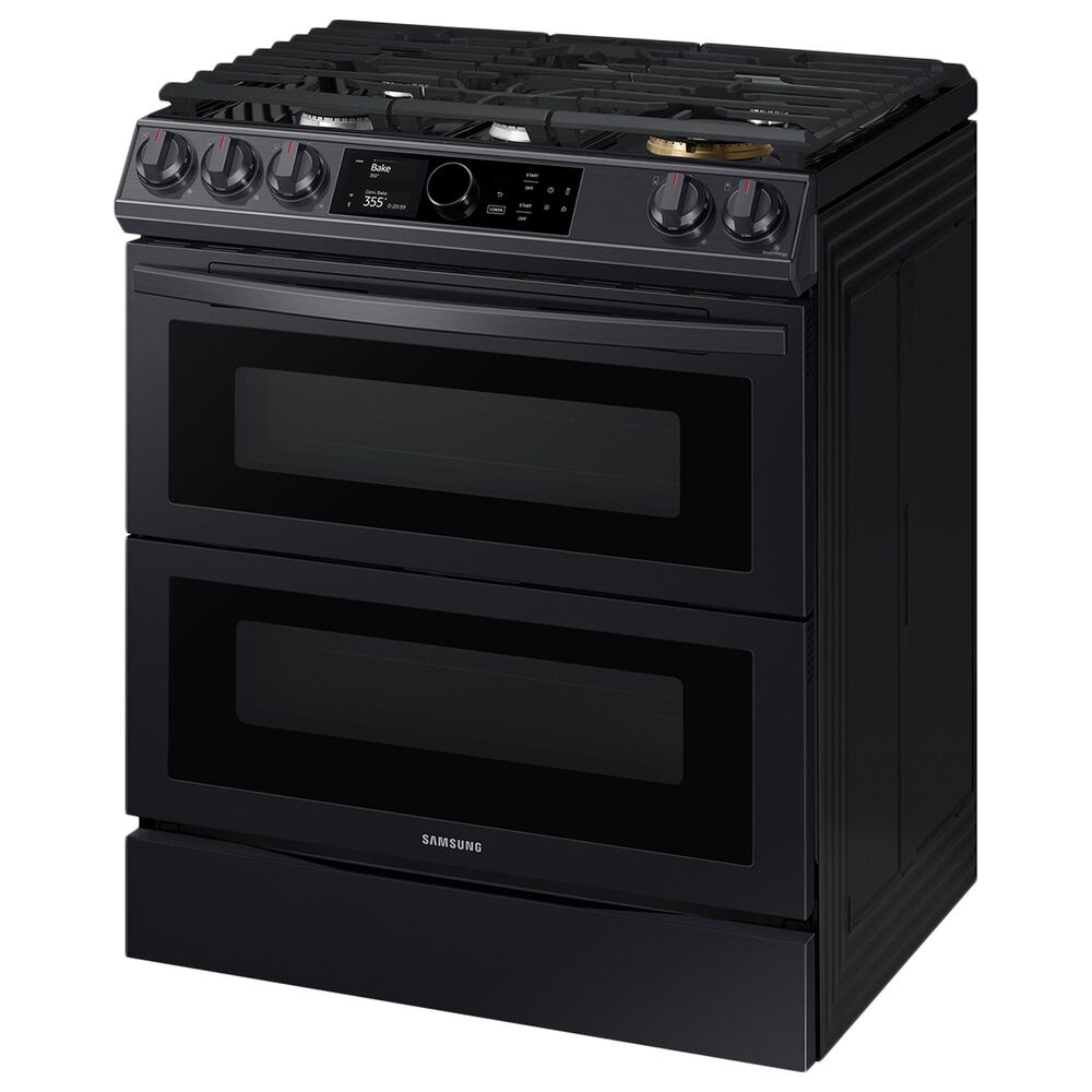 Samsung 6.0 Cu. Ft. Flex Duo Front Control Slidein Gas Range with