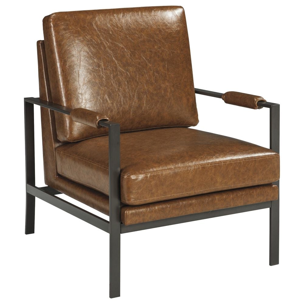 Signature Design by Ashley Peacemaker Accent Chair in Brown, , large