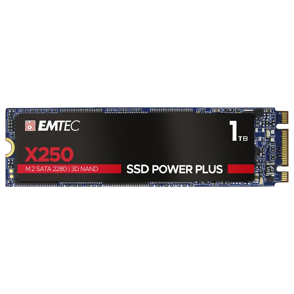 Emtec X250 Power Plus 1TB M2 Sata Internal SSD, , large