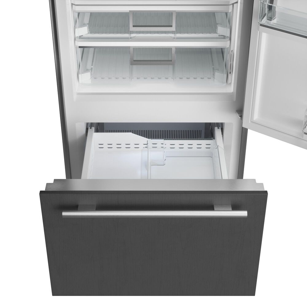 Sub Zero 17 Cu. Ft. Classic Right Hinge Bottom Freezer Refrigerator in Panel Ready, , large