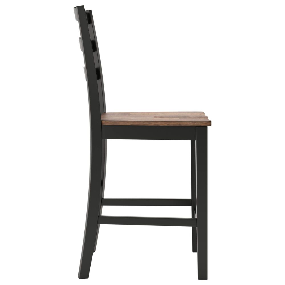 Ashley Wildenauer Counter Height Dining Table and 6 Counter Stools, , large