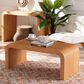 Baxton Studio Guevara Coffee Table in Light Honey, , large