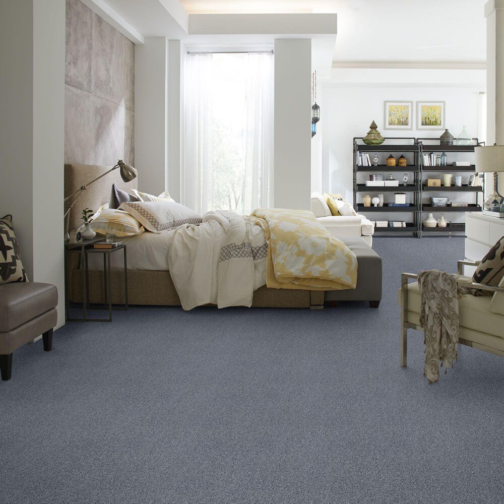 Shaw Bellera Quiet Sanctuary Carpet in Thundered Steel, , large