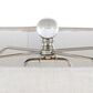 Grandview Gallery Onyx Ceramic Table Lamp in Dark Grey, Brushed Nickel and Clear, , large