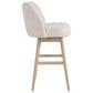 Armen Living Sadie 30" Swivel Bar Stool in Washed Wood, , large