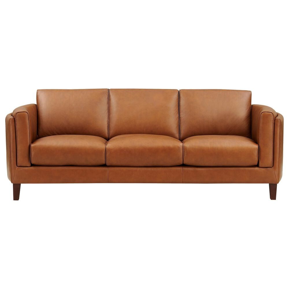 Hydeline Pacer Stationary Sofa in Nutmeg Brown, , large