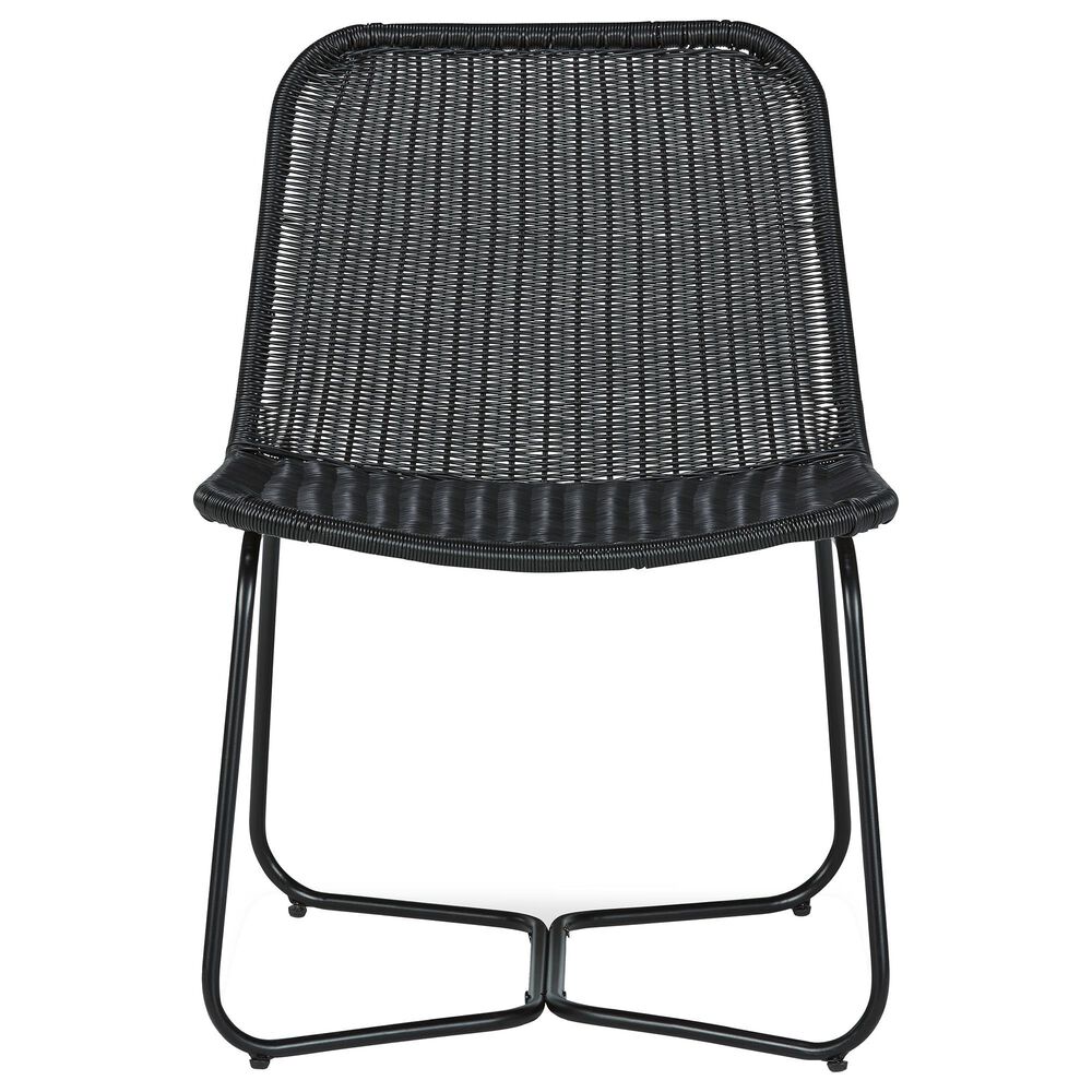 Ashley Daviston Accent Chair in Black, , large