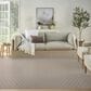 Nourison Twist Reversible 8" x 10" Grey Indoor/Outdoor Area Rug, , large